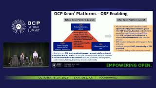 osf production readiness for intel xeon ocp servers