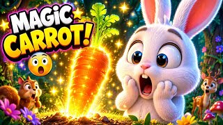 Rabbit and the Magic Carrot 🥕✨ | Moral Story for Kids