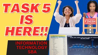 Info Tech SBA 2025| Spreadsheet| Task 5 | Pivot Table | Column Chart| Detailed with Miss Reid
