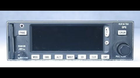 KLN94 GPS Database Update