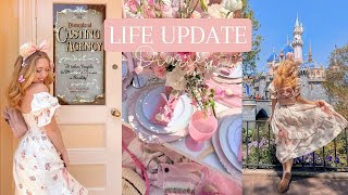 LIFE UPDATE WEEK VLOG 💖 the secret is out! new chapter, staying in the US, new career & disneyland!