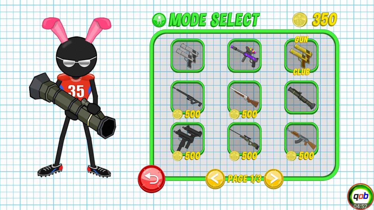 Stickman shooting game - Gun Fu Stickman 2 day 09 - YouTube
