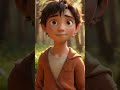 Boy and panda jungle adventure story Part 1 #newshort #viralshort