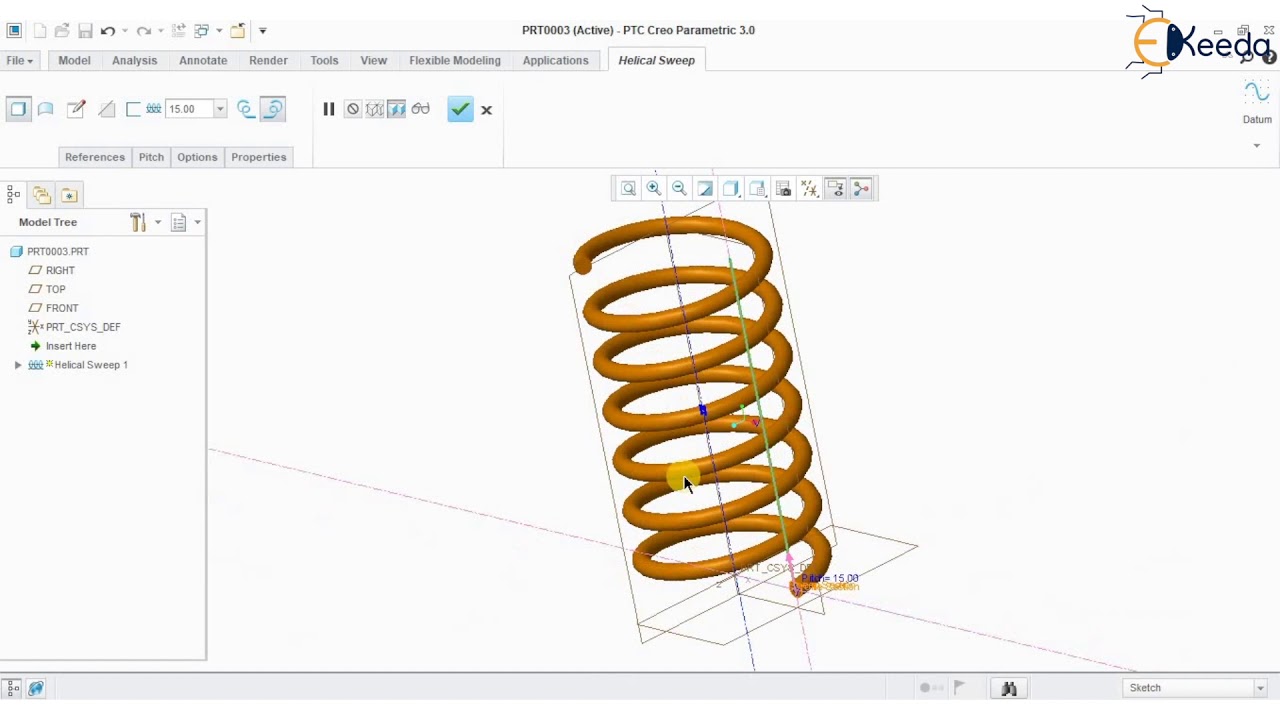 Helical Sweep - YouTube