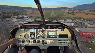 Annecy Airport Landing