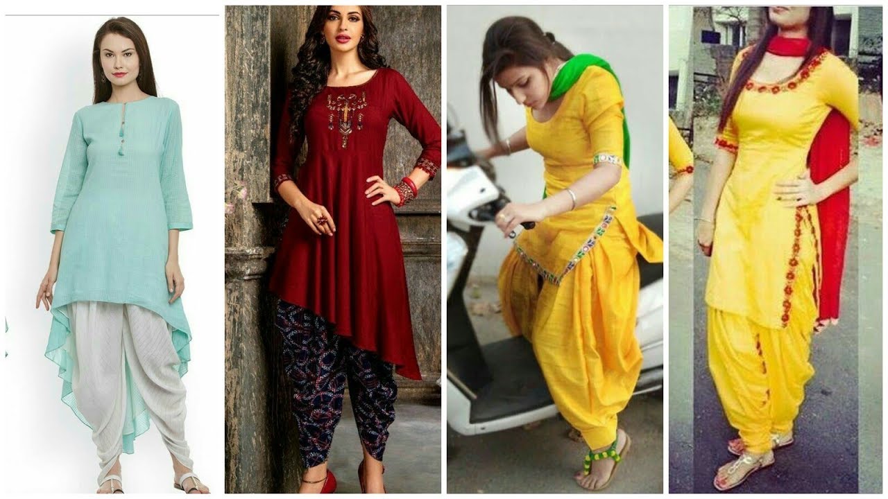 simple punjabi salwar suit