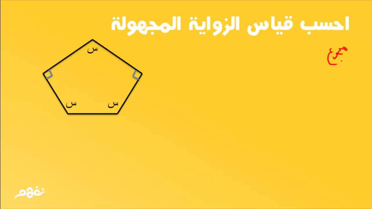 المضلع - الرياضيات - للصف الأول الإعدادي - موقع نفهم
