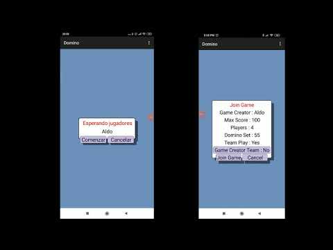 Bluetooth Domino connecting demo