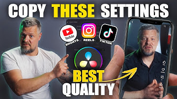 Best Export Settings for TikTok, Reels and Shorts videos in DaVinci Resolve (2025 Guide)
