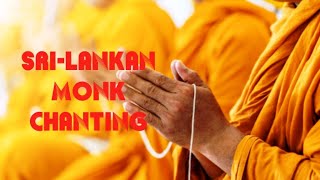 Sri-Lankan monk chanting screenshot 1