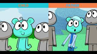 Sprunki Retake But Sprunksters Vs Sprunksters Human Edition Mod.