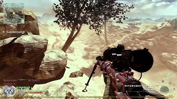 Bouncing is possible in MW2