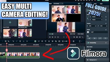 EASY Multi-Camera Camera Editing Tutorial 2025 | The BEST Video Editor