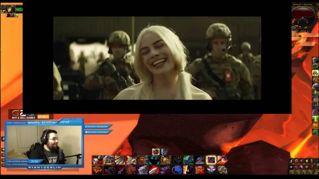 Live Stream Reaction to Suicide Squad Trailer