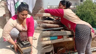 Pakistani Housewife Daily Home Workout | Pakistan Beauitiful Village Life | Rural Life Vs Urban Life