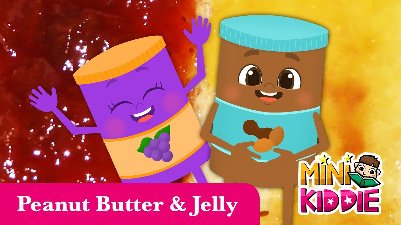 Peanut Butter And Jelly Nursery Rhymes with Lyrics Kids Songs