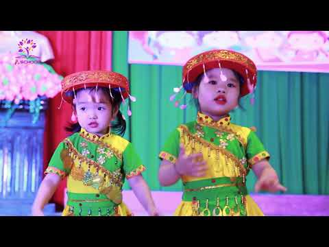 Video Múa đi học - MN song ngữ A Plus - YouTube