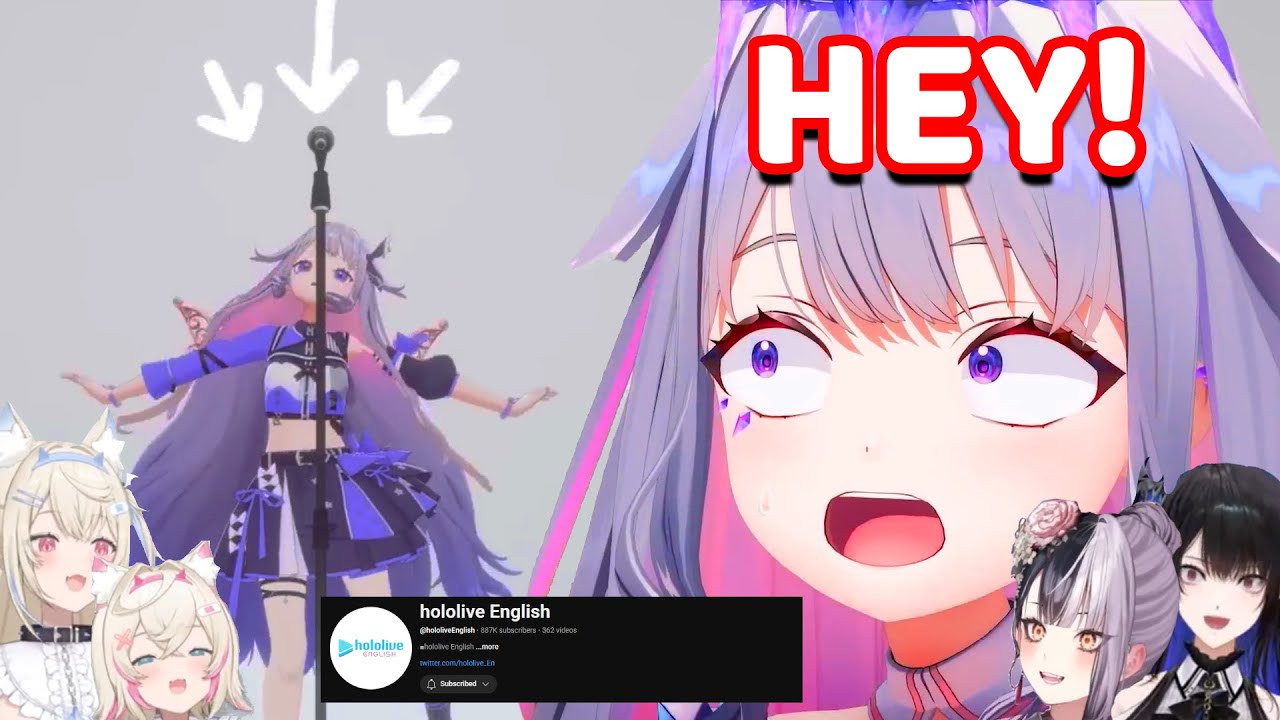 Poor Biboo got Her Height Teased even in Hololive Official Music Video