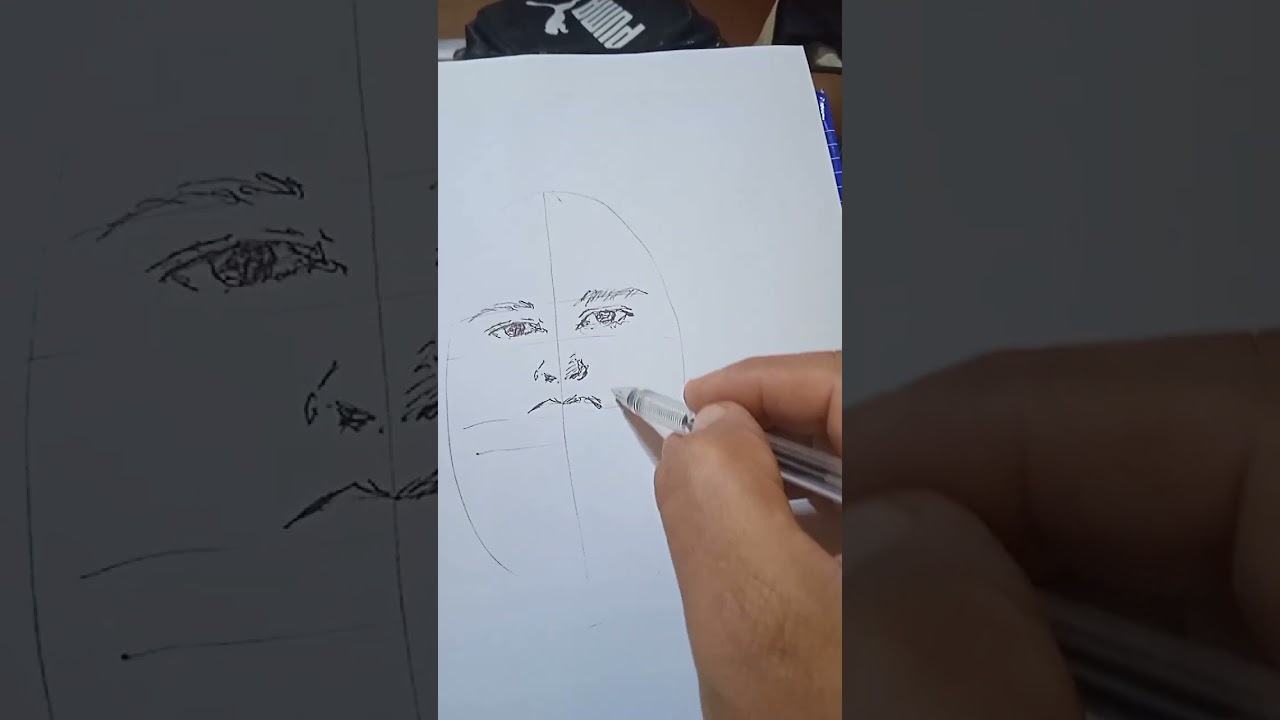 Basic Sketching with ballpen - YouTube