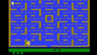 Atari VCS/2600 Pac-Man tunnel glitch 1