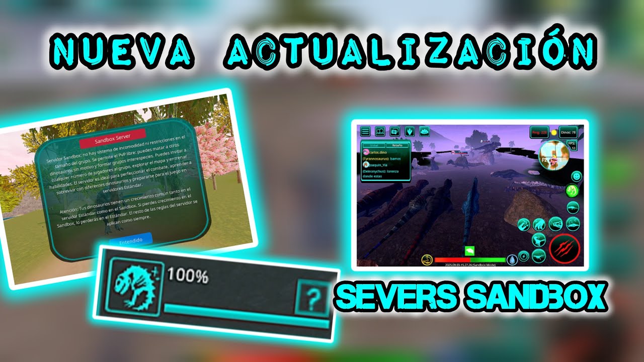 🔴 NUEVA ACTUALIZACIÓN‼️| SERVERS SANBOX Y MÁS🔥 - YouTube