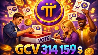 JE VOTE GCV 314.159 $ PI NETWORK ET TOI ?