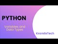 Python | VARIABLES and DATATYPES