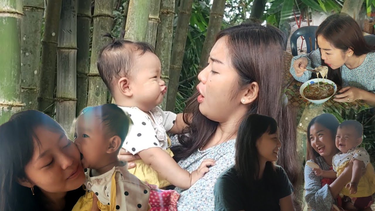 I will visit to Moo Koh Paw and her daughter🤱(eat noodle salad/Karen noodles at her sister's shop🍝🤤)