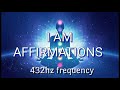 I AM AFFIRMATIONS || POWERFUL Guided Meditation ♡ 432hz Healing Frequency •|• Listen for 21 days