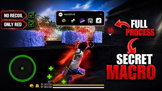 Latest 100% Working Macrodroid Sensi 👾 Free Fire New Macro 📂