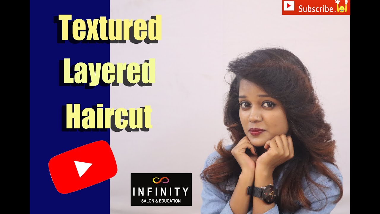 Textured Layered Haircut  - Very simple and easy technique