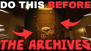 How to Unlock the Archives