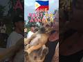 They Laughed When She Carried This Dog,Then She Said This❤️ #foreignerreactions #philippines #shorts