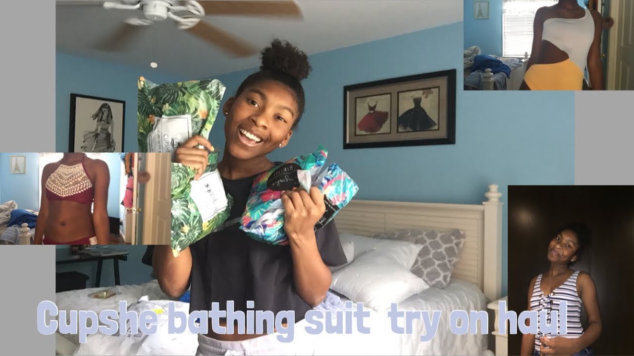 Cupshe Bathing Suit Tryon Haul YouTube