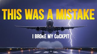 Msfs 2024 Home Cockpit Shakes Apart During Landing