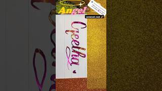 geetha name in calligraphy #trending #calligraphy #calligraphylattering #art #shorts #incredivfx