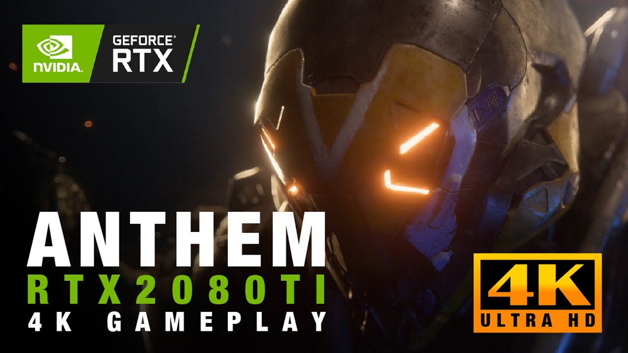 [RTX2080ti] Anthem 4K60fps Gameplay