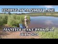 Manitou lake colorado fishing july 2023