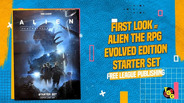 ALIEN: The Roleplaying Game Evolved Edition Starter Set First Look