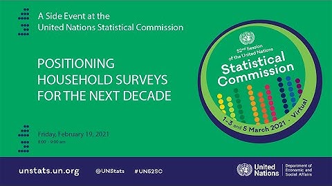Positioning Household Surveys for the Next Decade