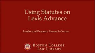 Statutes on Lexis Advance