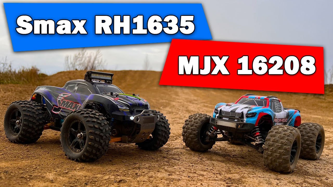 Радиоуправляемый монстр MJX Hyper Go Brushless 4WD 1/16 RTR - MJX
