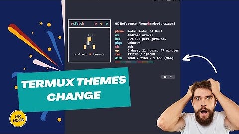 Termux themes change | Termux themes change like a pro | #termux #terminal #theme #change