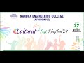 Nandha engineering college cultural fest rhythm24 22032024