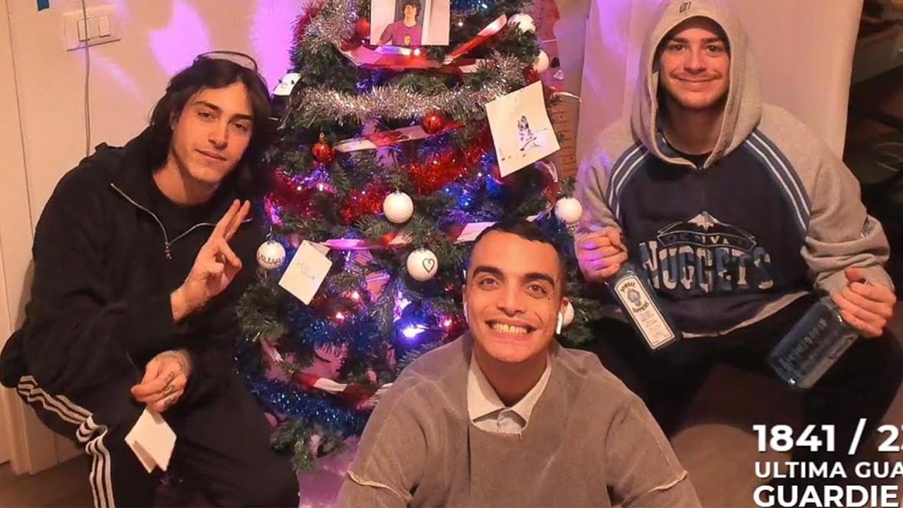 Diego Naska e Panetty fanno l'albero di Natale in live