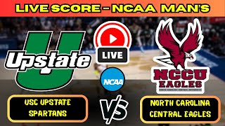 🔴 USC Upstate Spartans vs North Carolina Central Eagles NCAA Men’s BaskeT| Live Score Update Nov 25