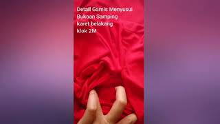 Detail Gamis Menyusui