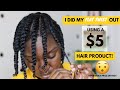Flat Twist Out with a $5 Product | Natural Hair