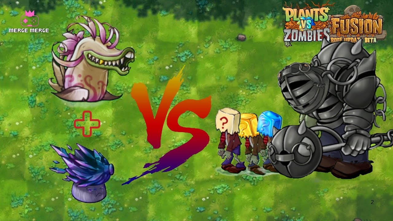 PvZ Fusion 2.1.6 : Doominator Shroom + Garlizilla VS Random All New ...