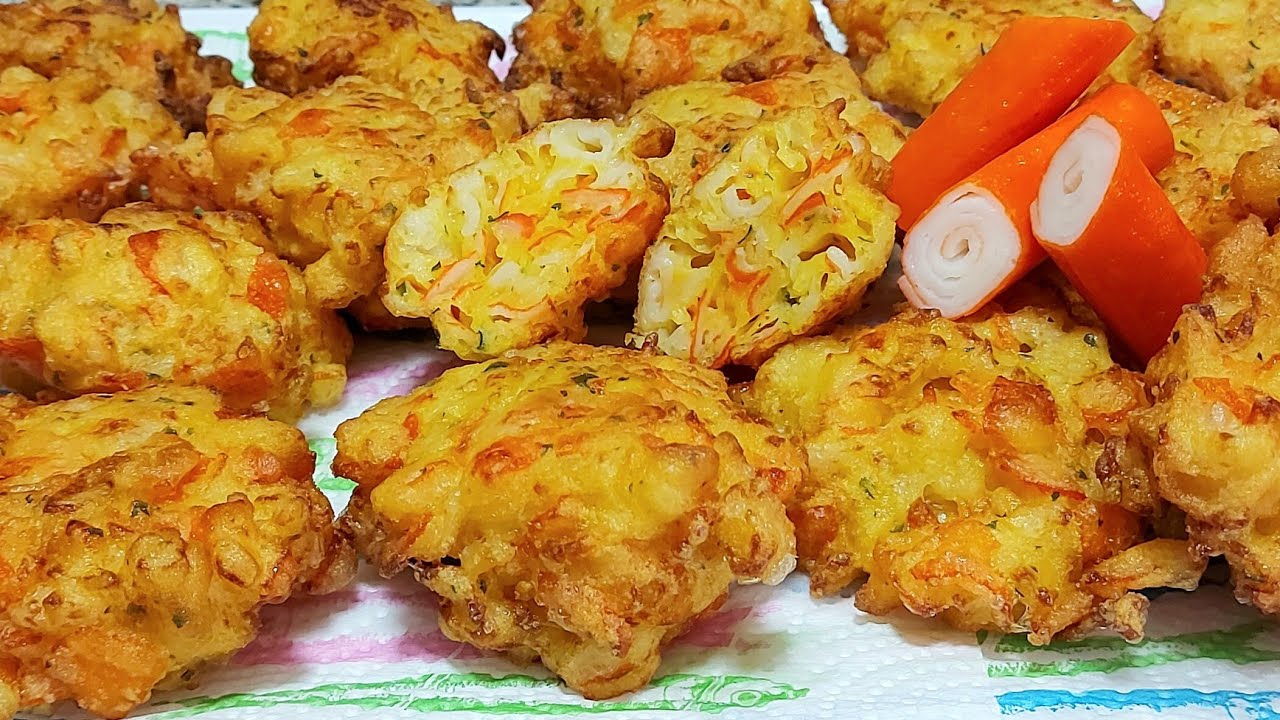 👌BUÑUELOS DE PALITOS DE SURIMI 🦞RIQUÍSIMOS✅ ECONÓMICOS✅// BEATRIZ COCINA